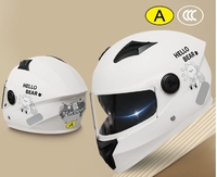 Nouveau casque de moto intégral rose pour femme en ABS, certifié CCC, design épuré, pour la ville et la route