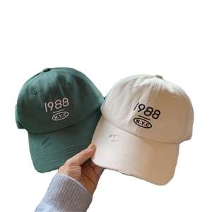 <span class=keywords><strong>Casquette</strong></span> de baseball vintage délavée style 1988 <span class=keywords><strong>NYC</strong></span>, personnalisée, avec logo brodé, pour un look streetwear décontracté - Product Image 3