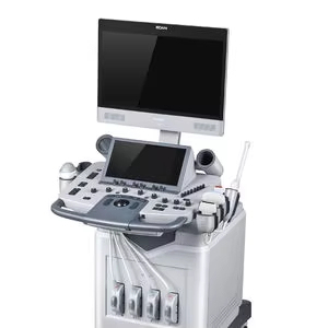 Échographe Doppler Couleur à Double Écran Haute Définition sur Chariot Edan LX3 avec Batterie Intégrée pour Hôpitaux et Soins Médicaux - Product Image 2