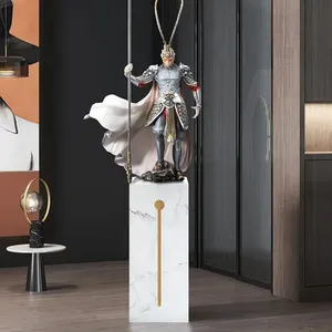Oferta Especial: Estatua de Resina de Gorila Rey de los Monos, Figura Histórica de Sun Wukong, Rey <span class=keywords><strong>Kong</strong></span> de Fibra de Vidrio, Decoración DIY para el Hogar - Product Image 2