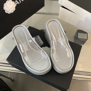 Sandalias de Plataforma con Suela Gruesa para Mujer, Verano 2024, Nuevas, a la Moda, Combinables con Todo, Tacón Alto de Goma - Product Image 5