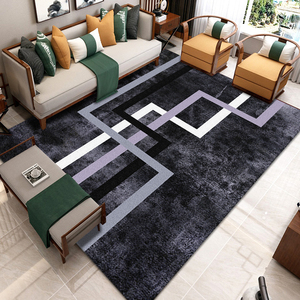 Tapis en velours cristal de haute qualité, personnalisable, pour salon, chambre, couloir, élégant, <span class=keywords><strong>prix</strong></span> direct usine, vente en gros - Product Image 1