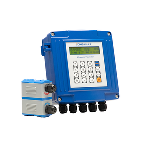 Medidor de Vazão de Água <span class=keywords><strong>Digital</strong></span> Ultrassônico Inteligente Tipo Clamp Medidor de Vazão Ultrassônico <span class=keywords><strong>Digital</strong></span> para Líquidos Químicos Montado na Parede - Product Image 4