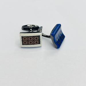 Suministro directo de fábrica, <span class=keywords><strong>gemelos</strong></span> de uñas de manga clásica hechos a mano con hebillas de cuello pequeño, colección de botones lavables Premium - Product Image 4