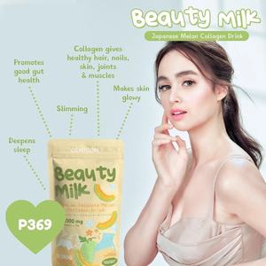 Premium 50000mg kolagen hidrolisasi minuman susu buty vitamin dewasa dengan perlindungan UV mencerahkan kulit kulit dan cahaya - Product Image 3