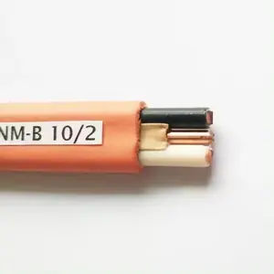 YJ OEM 전선 NM-B NMD90 12/3 12/2 14/3 14/2 10/3 10/2 AWG Nm-b 와이어 구리 600V 빌딩 와이어