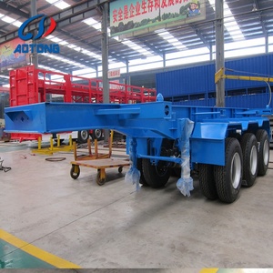 Modèle Chine <span class=keywords><strong>Remorque</strong></span> Usine Grande Vente 2020 Nouveau 3 <span class=keywords><strong>Essieux</strong></span> Conteneur 40ft Camion <span class=keywords><strong>Remorque</strong></span> Chasis Squelette Semi <span class=keywords><strong>Remorque</strong></span> - Product Image 4