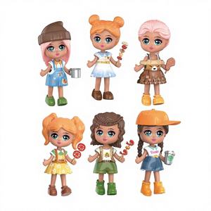 Figurines de collection Art Toys <span class=keywords><strong>Kidult</strong></span> Little Corner The Picnic Girls, figurines d'action en PVC et ABS de 4 pouces avec accessoire, déballées - Product Image 1