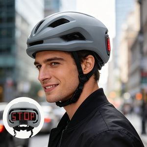 Nuevo Casco Inteligente con Pantalla LED, Certificado CE, <span class=keywords><strong>para</strong></span> Adultos, Casco de Ciclismo de Carretera, Casco de Seguridad <span class=keywords><strong>para</strong></span> Ciclismo Nocturno - Product Image 1