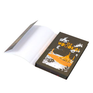 Crea un Libro de Tapa Dura con Bordes Pintados Personalizados, Cubierta en Relieve, Impresión de Novelas con Funda Protectora de Papel - Product Image 2