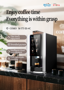 เครื่องชงกาแฟเอสเพรสโซ่อัตโนมัติ MACAS รุ่น M-TT-ES-4C ประหยัดพลังงาน หม้อต้มสแตนเลส แรงดัน 9 บาร์ ตั้งโปรแกรมได้ - Product Image 4