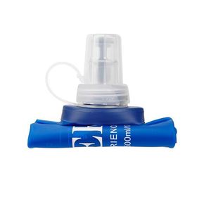 ขวดน้ำพับได้แบบพกพาสำหรับเดินทาง ออกกำลังกาย ใช้ซ้ำได้ ปลอดสาร BPA พร้อมฝาปิด  กระเป๋าเก็บน้ำแบบยืดหยุ่น พับเก็บได้ - Product Image 2