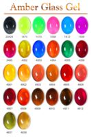 Ensemble de vernis à ongles en gel transparent non toxique de 15 ml, 26 couleurs dans un flacon en verre ambré, gel UV, poids 1 kg, modèle IBdgel 20424