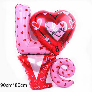 Globos Gigantes de Helio para el Día de San Valentín, Decoración para Fiestas de Boda, Globo con Forma de Dibujos Animados para Fiestas - Product Image 5