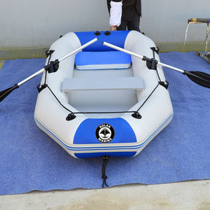 1.75M Rowing Boat With Air Deck Floor Inflatable <strong>Kayak</strong> With Accessories Fishing Boat for Sale - Product Image 2