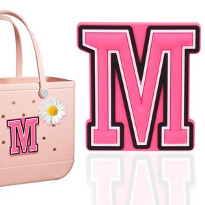 Accessoires décoratifs personnalisés en lettres de l'alphabet A-Z imprimées en 3D pour sacs et cabas de plage, pour la décoration du Nouvel An chinois et d'Halloween - Product Image 3