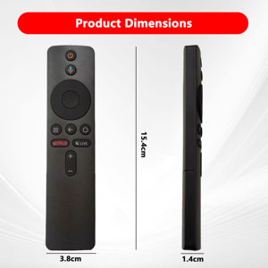 Mando a distancia por voz Bluetooth de alta calidad para XIAOMI Smart TV BoxS con Goo-gle Assistant <span class=keywords><strong>Netflix</strong></span> embalado <span class=keywords><strong>en</strong></span> caja - Product Image 6