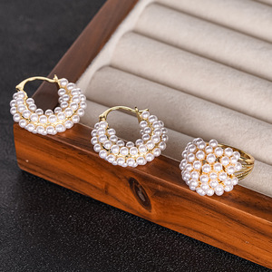 Orecchini a Cerchio con Cesto di Fiori per Donne, Stile Dolce, Accessori per Orecchie da Indossare Ogni Giorno - Product Image 6