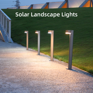 Luces Solares para Jardín con Clasificación IP65, Iluminación LED de 3500K Más Brillante para Paisajes, Caminos, Entradas y Exteriores - Product Image 1
