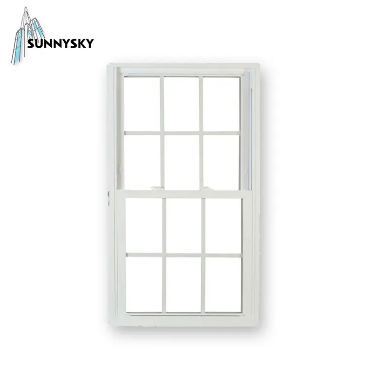 Bespoke vinyl và khung cửa sổ treo đôi uPVC tốt nhất với tiêu chuẩn Úc thép không gỉ hiện đại khách sạn Hợp kim nhôm CN; gua