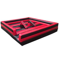 Jeux gonflables de gladiateur avec bâtons