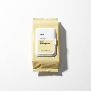 Toallitas Purificantes Suaves Manyo, 80 Unidades, Eliminación de Maquillaje sin Esfuerzo, para Todo Tipo de Piel - Product Image 1