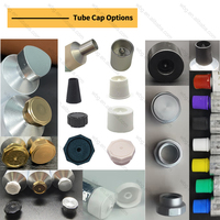 Tubes cosmétiques en aluminium vides personnalisés WBG, emballage métallique écologique et recyclable pour crème pour les mains avec boîte d'emballage extérieure