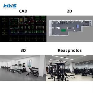 Equipo de Gimnasio Multiusos para 5 Personas: Máquina <span class=keywords><strong>Smith</strong></span> y Equipo Crossover de 5 Estaciones - Product Image 4