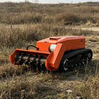 Cortadora de Césped Robótica con Control Remoto, Motor sin Escobillas Euro V EPA, Respuesta Rápida de 50ms, Alta y Baja Velocidad, Elevación Remota, para Pendientes Pronunciadas
