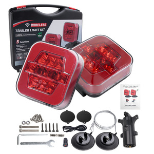 Feux arrière LED rouges en PC 30V pour camions, remorques, fret – Amélioration et rétrofit CL004 Rouge - Product Image 3
