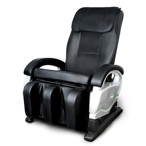 Fauteuil de massage électrique chauffant pour tout le corps, inclinable, sans rail, massage multipoints, pour la maison et le bureau, noir, avec télécommande - Product Image 3