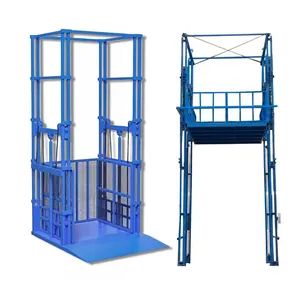 2-10m Kapazität 500kg 1000kg Elektrischer elektrischer vertikaler Ladelift für einen 2-stöckigen Hausfrachtlift-Lastenaufzug Günstig - Product Image 3