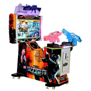 Factory Price 32 Inch LCD Screen Indoor Kids Arcade Game Simulator Shooting Gun Game <b>Machine</b> for <b>Amusement</b> Park - Product Image 1