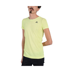 Camiseta Deportiva Adidas para Hombre, Tejido Primeknit, Color Amarillo Claro |   100% Auténtico - Product Image 1