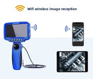 <span class=keywords><strong>Endoscope</strong></span> industriel <span class=keywords><strong>portable</strong></span> 6010 avec tuyau flexible, vidéo-boroscope pour l'inspection des tuyaux, adapté à l'inspection des espaces étroits - Product Image 6