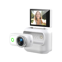 Caméra d'action sportive WIFI 1080P créative 2026 avec clip magnétique, mini caméra de poche, caméra pour animaux de compagnie avec boîtier d'alimentation détachable et écran rabattable