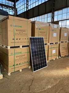 Akcome HJT de alta eficiencia Bifacial de vidrio doble de 455W 460w 465W 470W 475W Panel Solar para la venta - Product Image 5