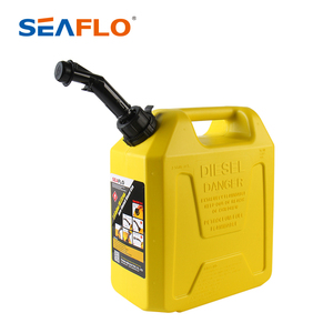 SEAFLO 20L <span class=keywords><strong>de</strong></span> cierre automático <span class=keywords><strong>de</strong></span> tanque <span class=keywords><strong>de</strong></span> combustible <span class=keywords><strong>de</strong></span> plástico amarillo Diesel Jerry puede - Product Image 2