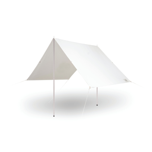 Parasol de plage vintage à rayures en forme de A, tente solaire en aluminium de qualité supérieure, installation facile, cabane en toile pour pique-nique et plage - Product Image 3