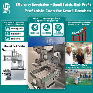 Imprimante tampographique à plateau d'encre ouvert, une couleur, pour sandales, cosmétiques, verre, avec plaque en acier et <span class=keywords><strong>tampon</strong></span> en silicone - Product Image 2