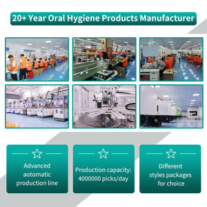 <span class=keywords><strong>Toocare</strong></span> 2 en 1 Brosse interdentaire et fil dentaire en nylon avec poignée antidérapante pour gencives sensibles, glisse facilement et élimine la plaque dentaire - Product Image 6