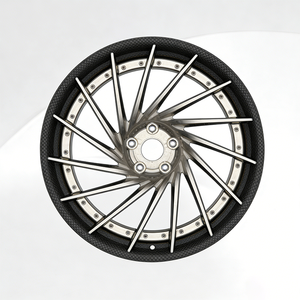 ล้อคาร์บอนไฟเบอร์ฟอร์จใหม่สำหรับรถยนต์นั่งส่วนบุคคล ขนาด 5x120/5x112 17-26 นิ้ว สำหรับใช้งานออฟโรด - Product Image 4