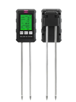 Testeur de Sol 6 en 1 Portable à Piles Humidité pH Température Fertilité Humidité Mètre pour Jardin