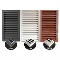 Système de CVC, grille de ventilation en aluminium, acier inoxydable, plastique, métal, pour plafond extérieur victorien, grille de sortie d'air, grille de retour, filtre de ventilation