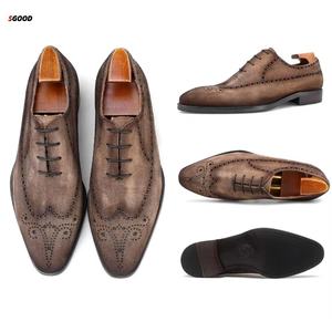 Zapatos de boda ligeros para hombre, parte superior de cuero genuino, entresuela de EVA, suela gruesa, aumento de altura, casuales, negros, sin cordones, para todas las estaciones. - Product Image 1