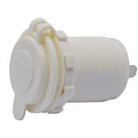 12V-24V maison voiture bateau Bus rénovation voiture blanche double chargeur USB 5V 3.1A puissance allume-cigare