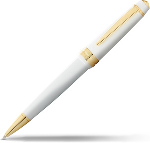 Stylo bille en plastique au design professionnel simple avec clip métallique, idéal pour le bureau et les cadeaux promotionnels - Product Image 1