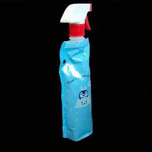 Custom Printed Acid Alkaline Resistant PE Pouch Stand up <b>Spray</b> Bottle Bag for Plastic Storage - Product Image 1