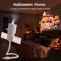 Mini projecteur 4K, équipement de divertissement, projecteur intelligent Galaxy, veilleuse pour la maison, la voiture, Halloween, Noël, cadeau