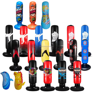 <span class=keywords><strong>Sac</strong></span> <span class=keywords><strong>de</strong></span> <span class=keywords><strong>frappe</strong></span> <span class=keywords><strong>de</strong></span> boxe Ninja Home Gym, gonflable en PVC avec remplissage d'eau pour l'entraînement physique - Product Image 1